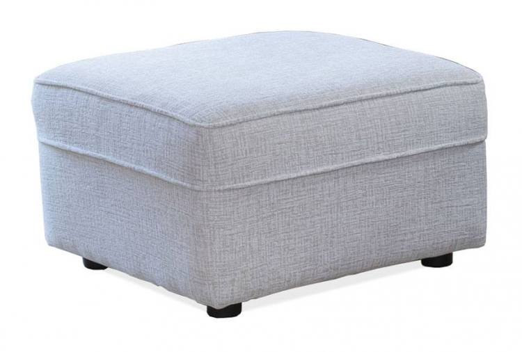 Alstons footstool in fabric 1888 (supplied on glides)