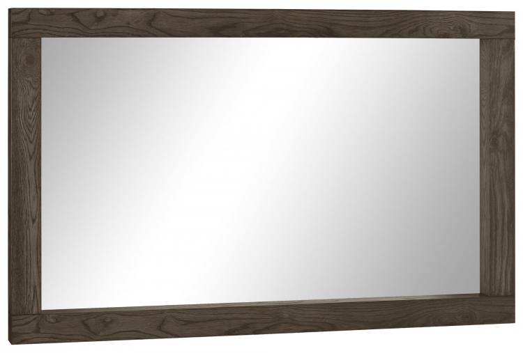 The Bentley Designs Turin Dark Oak Lanscape Mirror