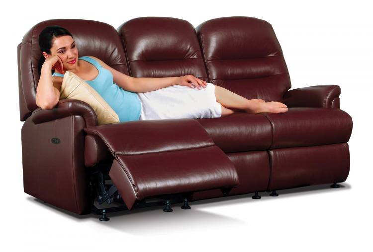 Power sofa in Queensbury Conker 