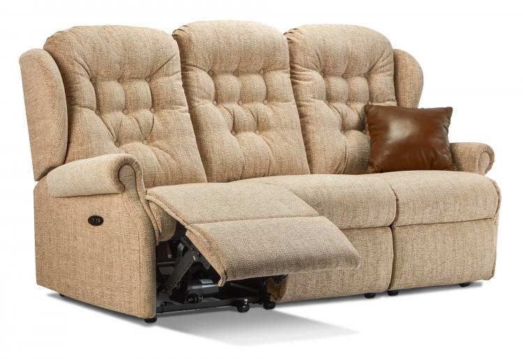 Standard size sofa shown in Como Jute fabric 