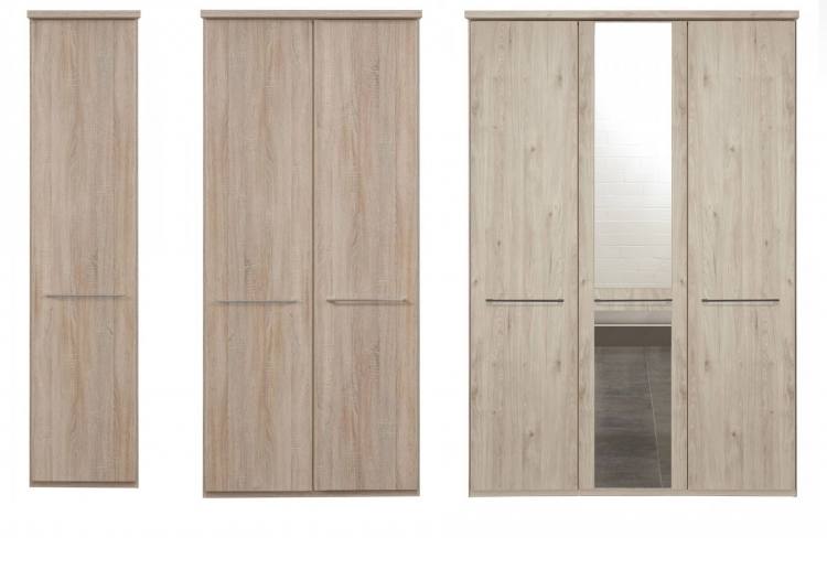 Wardrobe available from single to an 8 door run