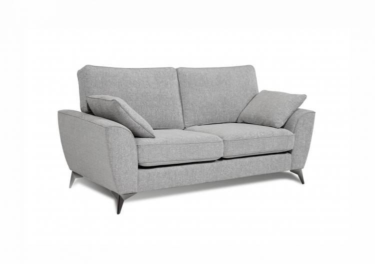 Angled view of sofa 