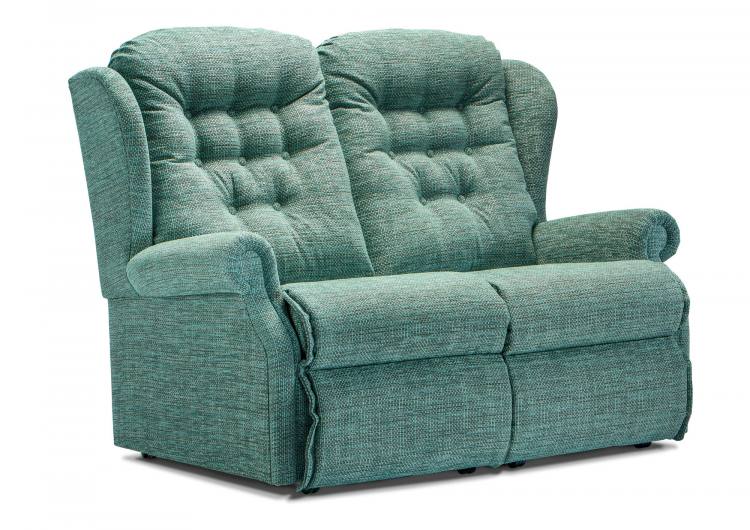 Standard fixed sofa pictured in Ravello Marine fabric