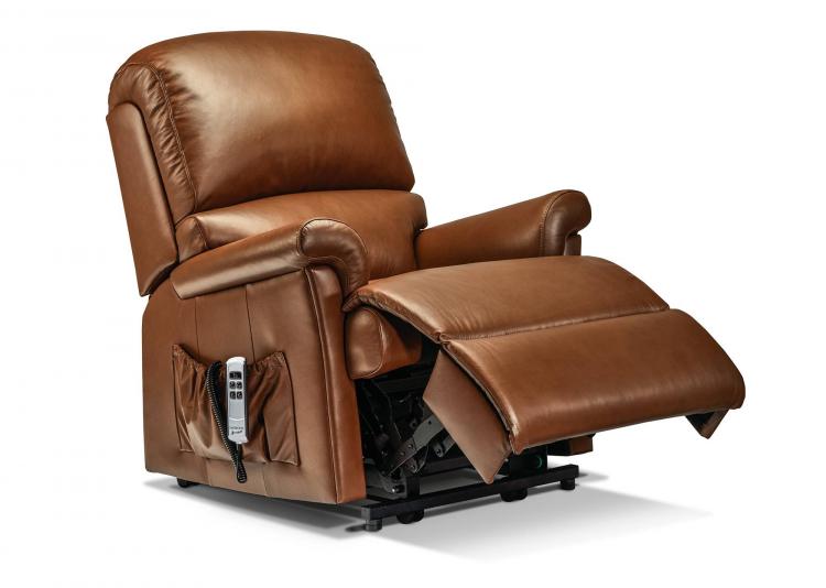 Recliner in Queensbury Dark Saddle