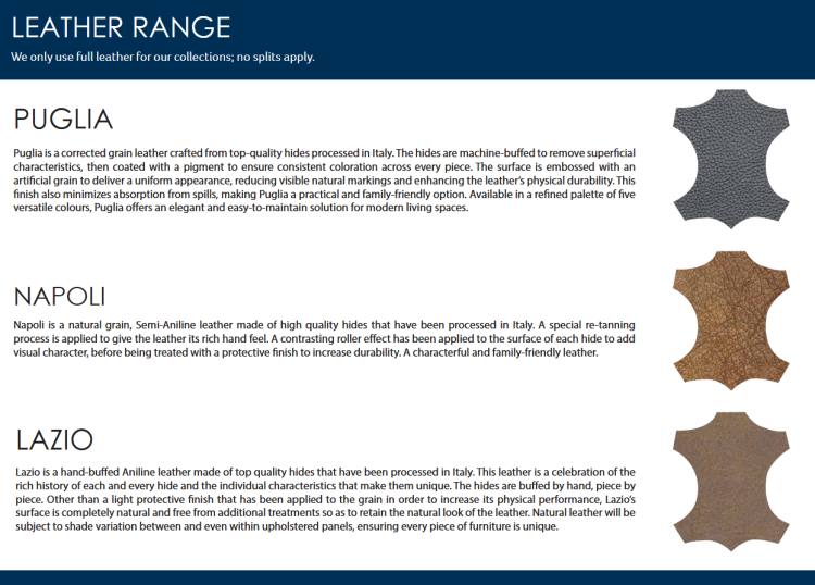 Leather options 