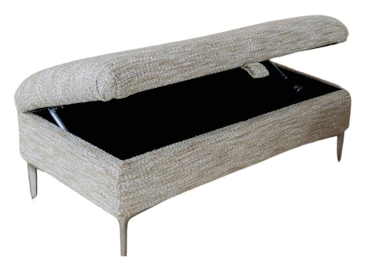 Alstons Inka legged ottoman in 5533