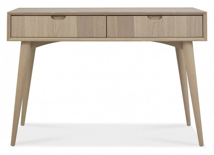 Bentley Designs Dansk Scandi Oak Console Table with Drawers 