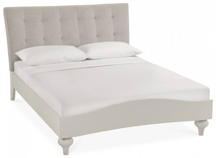 Bentley Designs - Montreux Urban Grey Upholstered 5' Kingsize Bedstead - 150cm