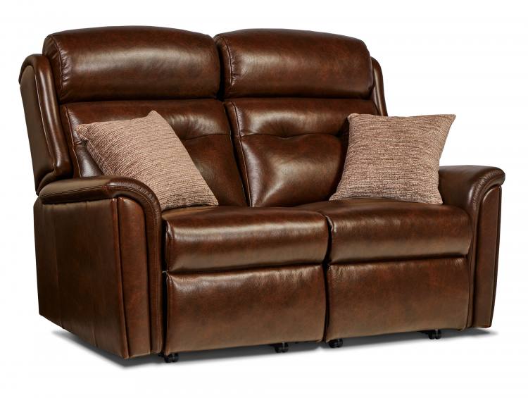 Pictured in Montana Brown with optional extras fabric scatter cushions in Tuscany Cocoa