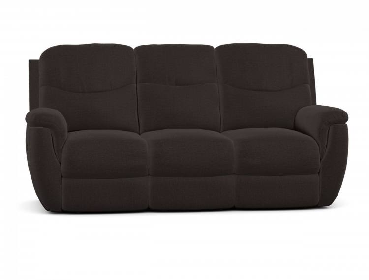 Jones 3 seater sofa shown in Lisbon Chocolate fabric 