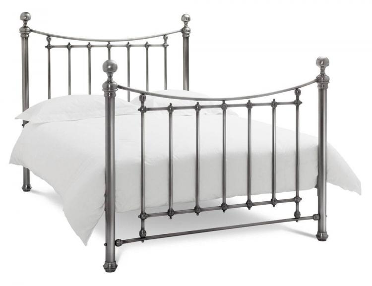 Bentley Isabelle Nickel Double size bedstead