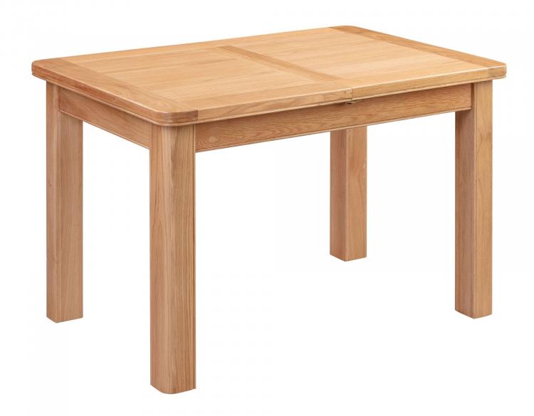 Bakewell Oak 120 / 153cm Butterfly Extension Table