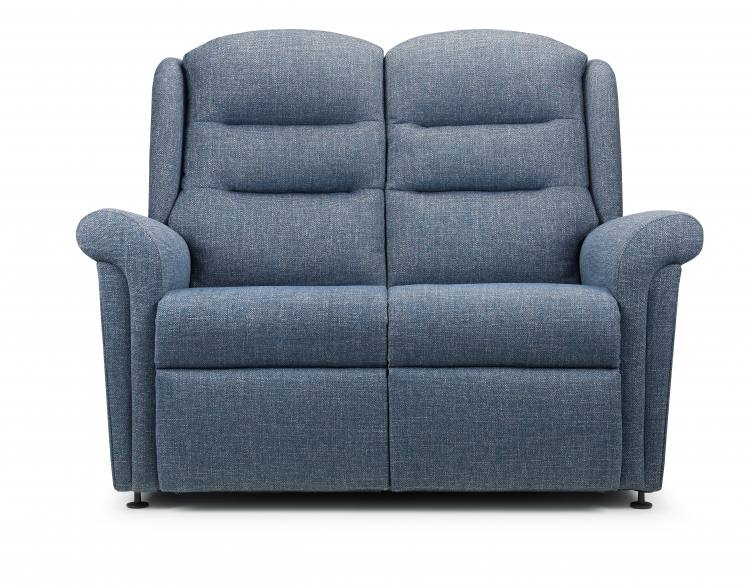 Ideal Haydock Premier 2 seater Power recliner sofa shown in Ferrara Aegean fabric 