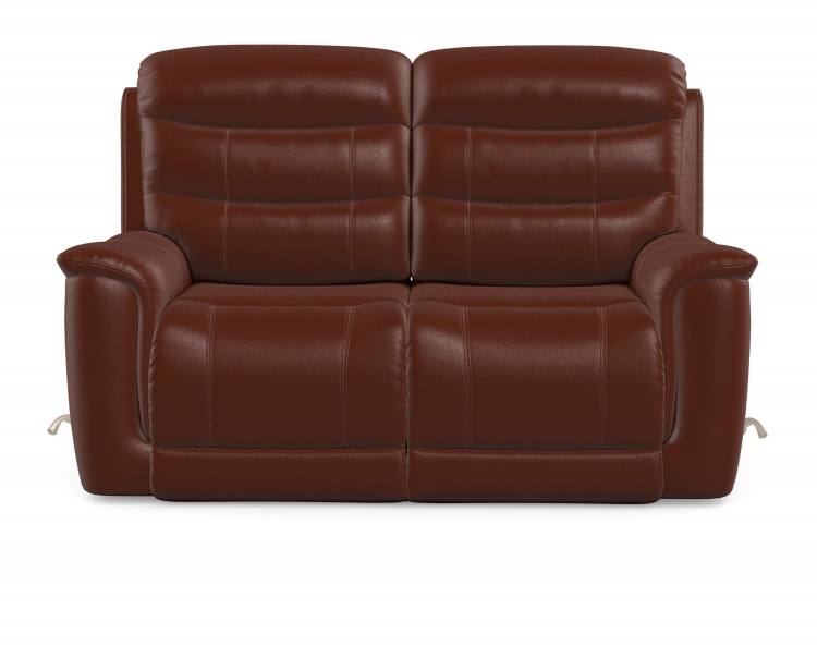 La-z-boy Sheridan 2 seater Manual recliner sofa shown in Mezzo Vintage Tan leather 