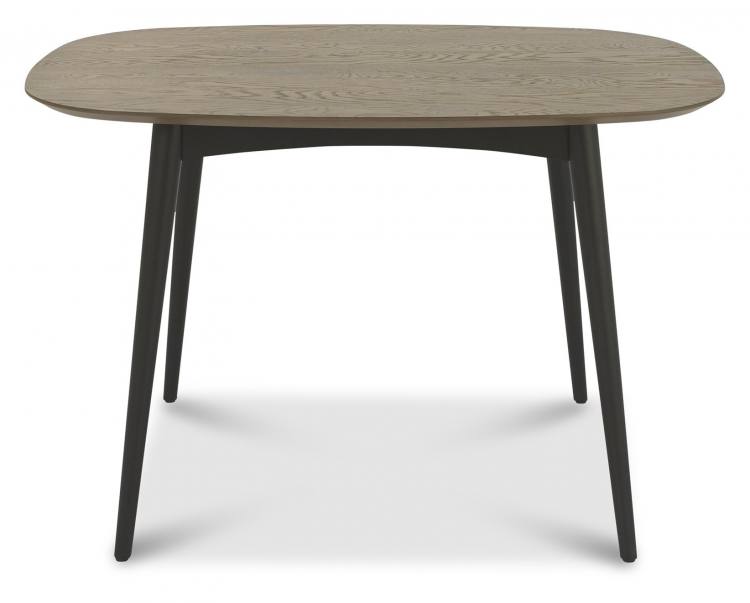Bentley Designs Vintage Weathered Oak 4 Seater Table Angled