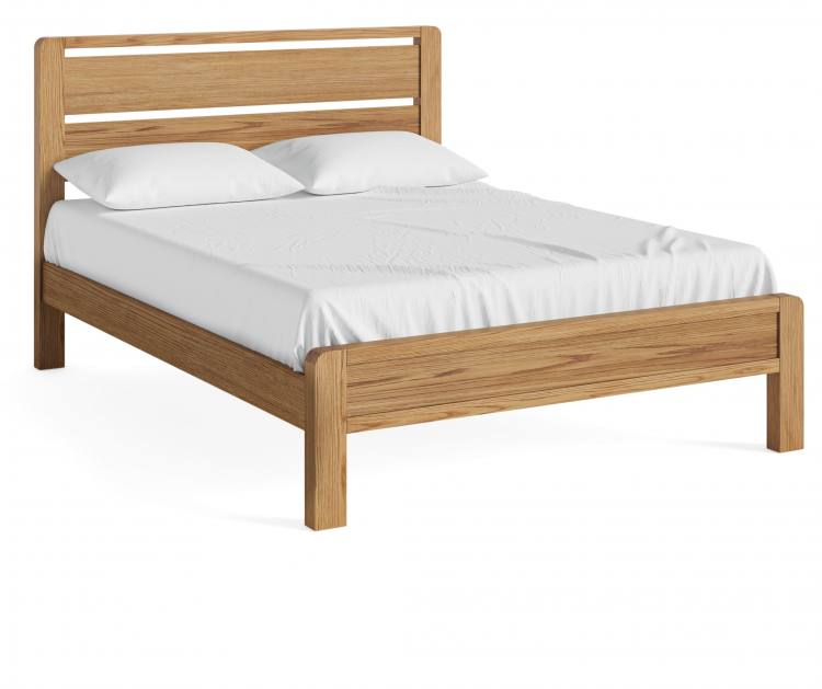 Corndell Bergen Oak Kingsize bedstead