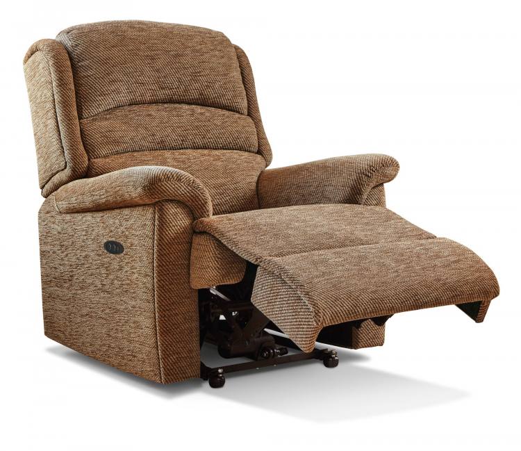 Power chair option shown in Bergamo Cocoa 