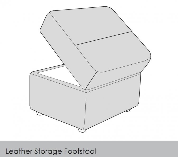 Storage stool open 