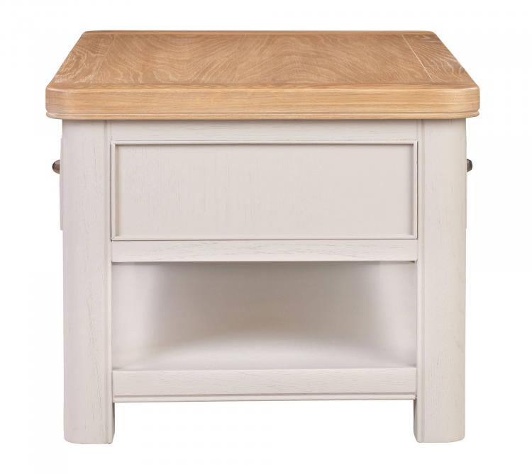 Bakewell Painted Coffee Table with 2 Drawers