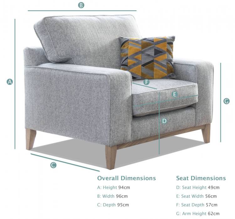 Alstons Fairmont Chair Dimensions