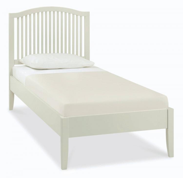 Bentley Designs Ashby Soft Grey Slatted Single Bedstead