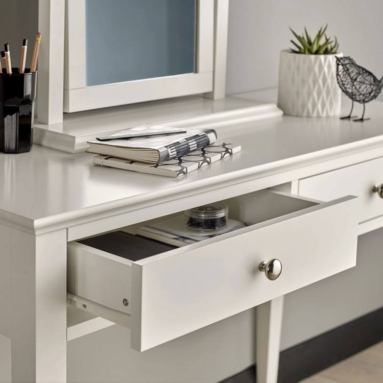 Bentley Designs Ashby White Dressing Table