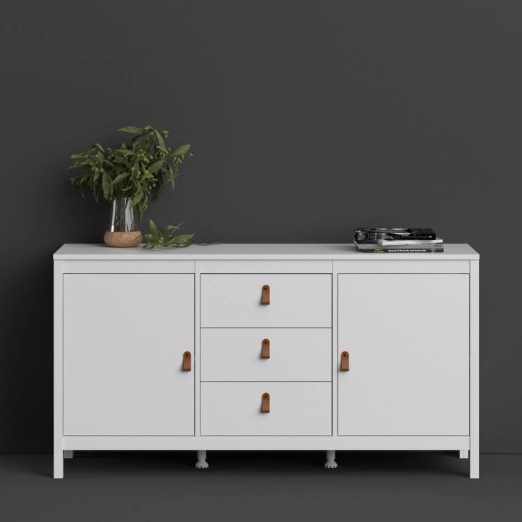 Furniture to Go - Barcelona White Living & Dining Furniture