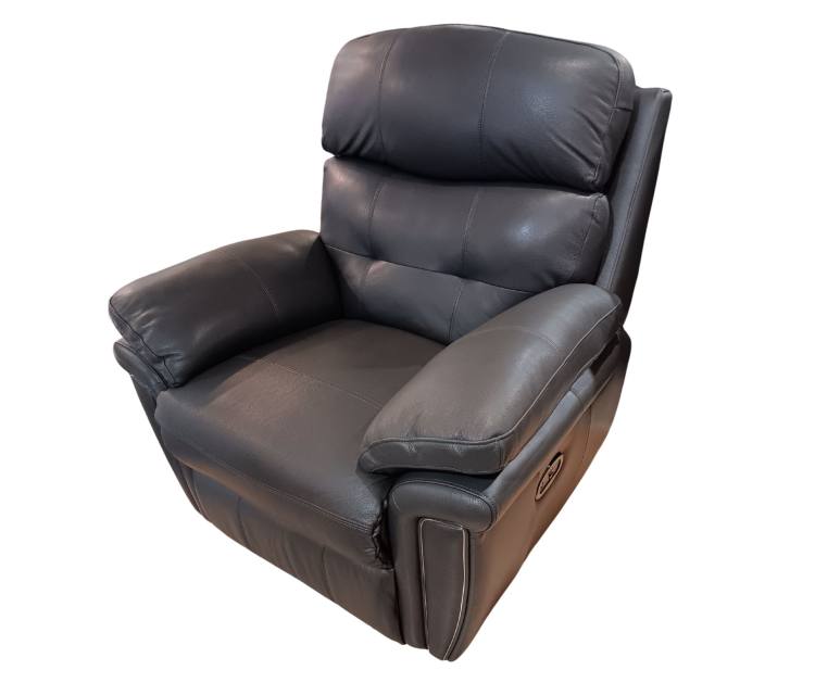 Baxter chair shown in leather 