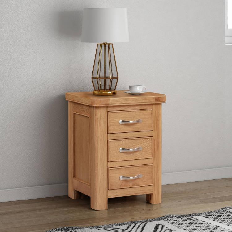 Bakewell Oak Bedside Cabinet