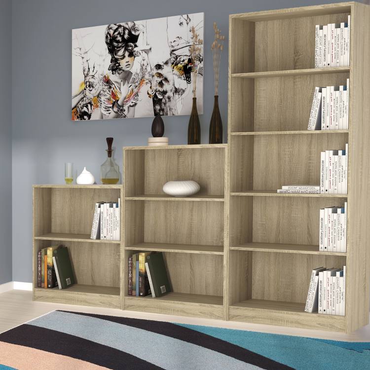 The 4 You Bookcase is available in three different sizes
