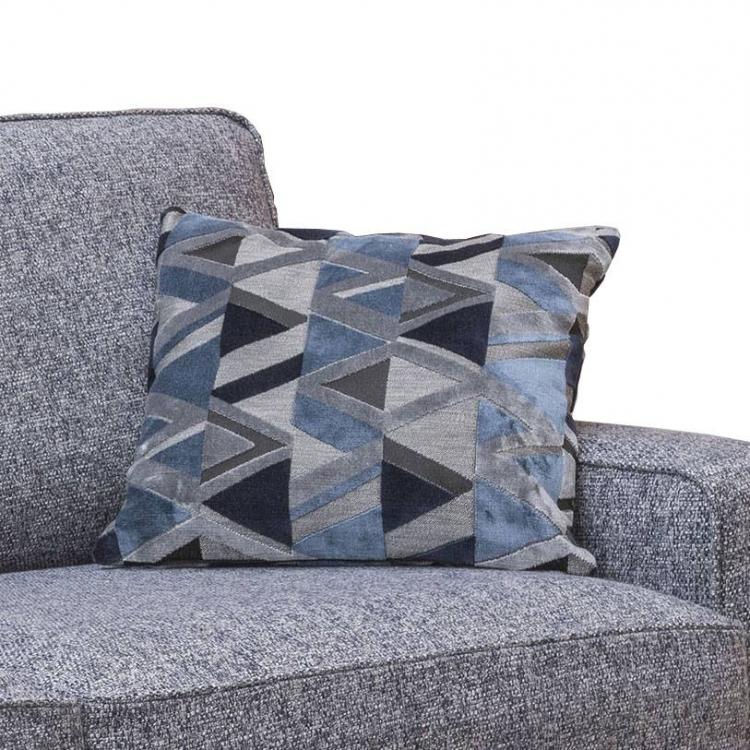 Shown in a discontinued fabric