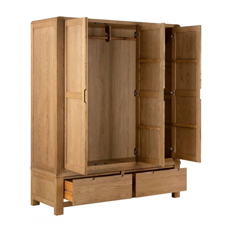 Double & Single hanging sections - 2 drawers