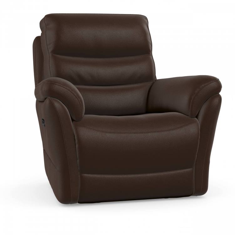 Anderson chair shown in Dolce Coffee leather 