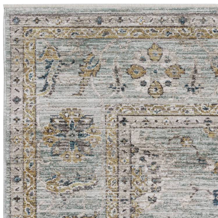 Kingston Blue Floral Rug