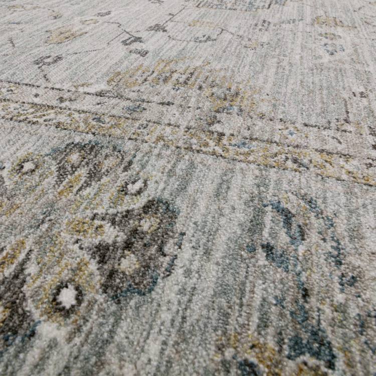 Kingston Blue Floral Rug