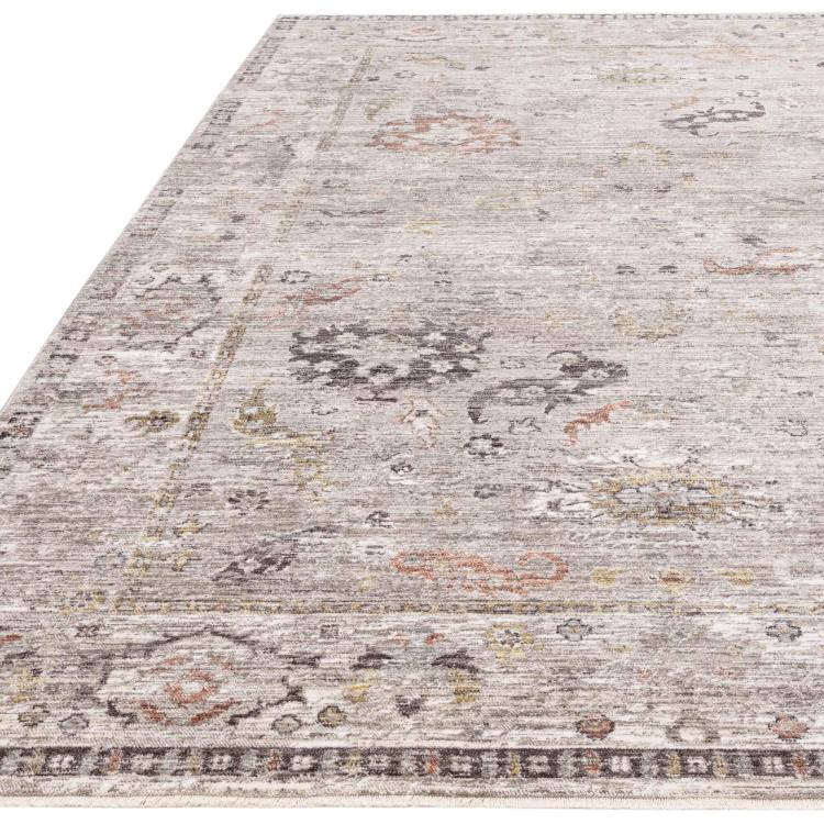 Kingston Grey Floral Rug