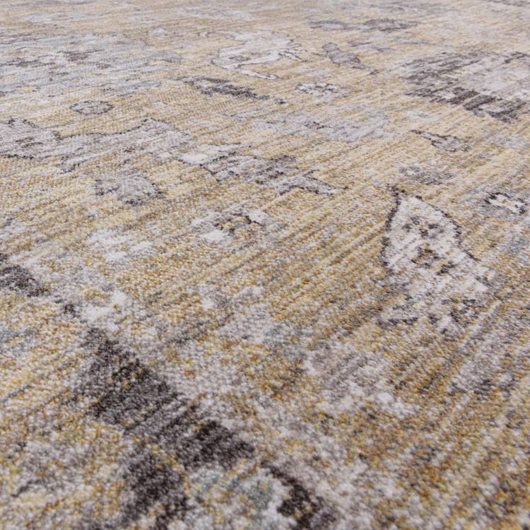 Kingston Yellow Floral Rug