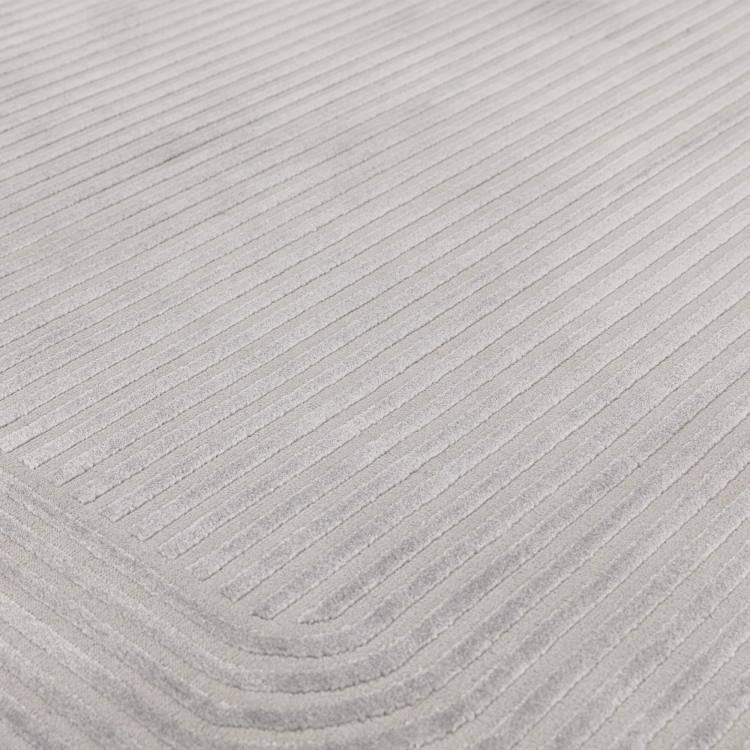 Stamford Geometric Silver Rug