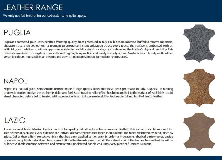 Leather options 