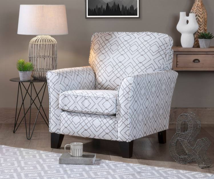 Alstons Alpine Accent Chair in fabric 3265