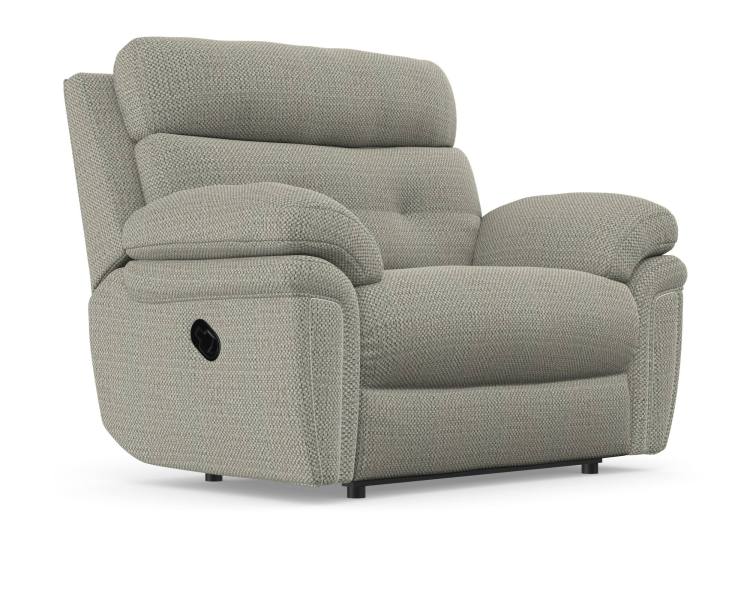 Loveseat chair shown in Alexander Park Plain Cool Mint.