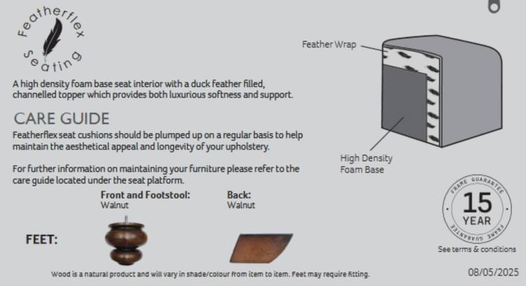 Featherflex seat interior info 