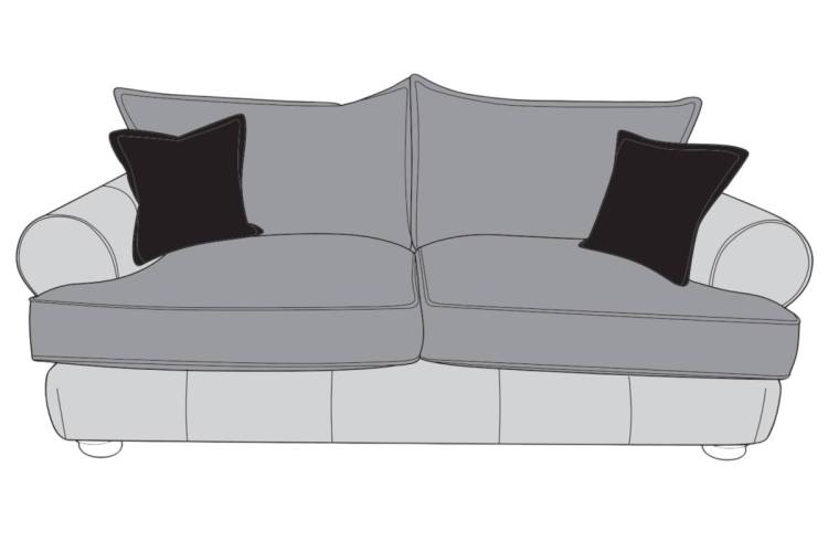 Buoyant Horatio Mix 3 Seater Standard Back sofa 