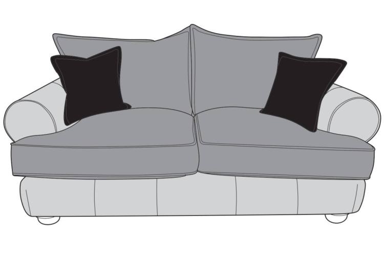 Buoyant Horatio Mix 2 Seater Standard Back sofa 
