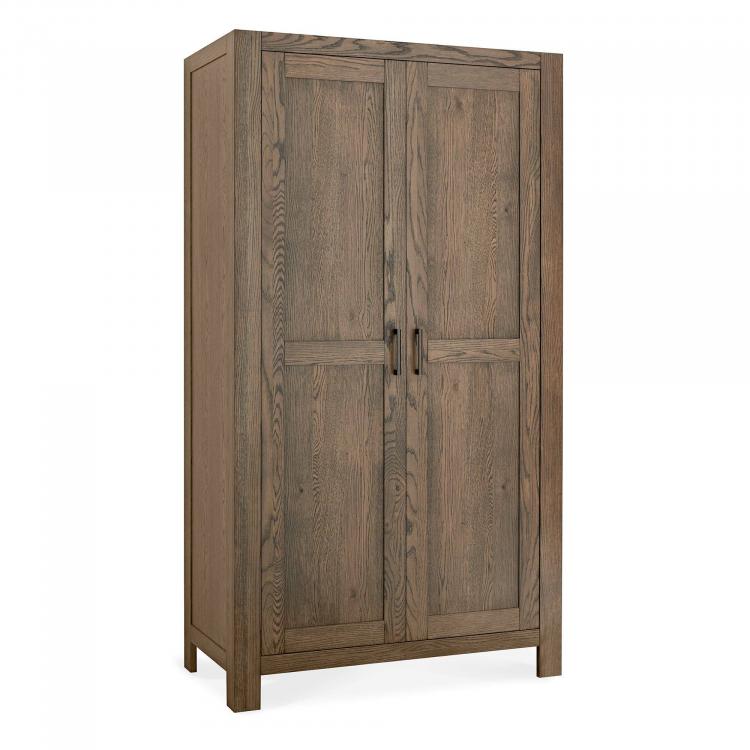 Bentley Designs Turin Double Wardrobe - Dark Oak