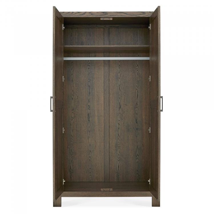 Bentley Designs Turin Double Wardrobe - Dark Oak