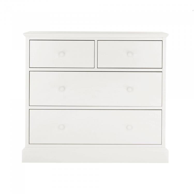 Bentley Designs - Ashby White 2+2 Drawer Chest