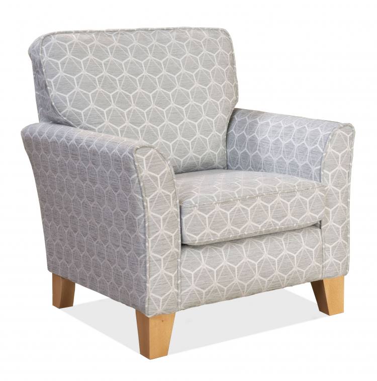 Pictured In the exclusive Cosy collection accent fabric 1162, light legs.