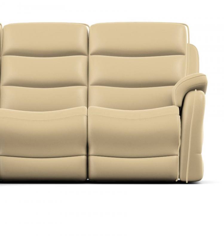 Anderson 2 Seater RHF End Unit shown in Dolce Cream leather 