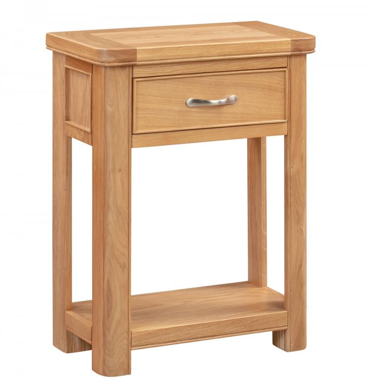 Bakewell Oak Small Console Table